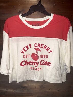 Coca Cola Red and White Logo Tee